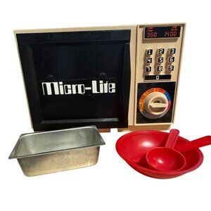 Vintage Chieftain Micro Lite Oven Baking Toy (Easy Bake) Robin Hood, WORKING! *